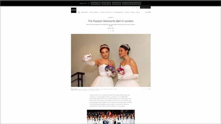The Russian Debutante Ball (Martin Parr, Magnum Photos)