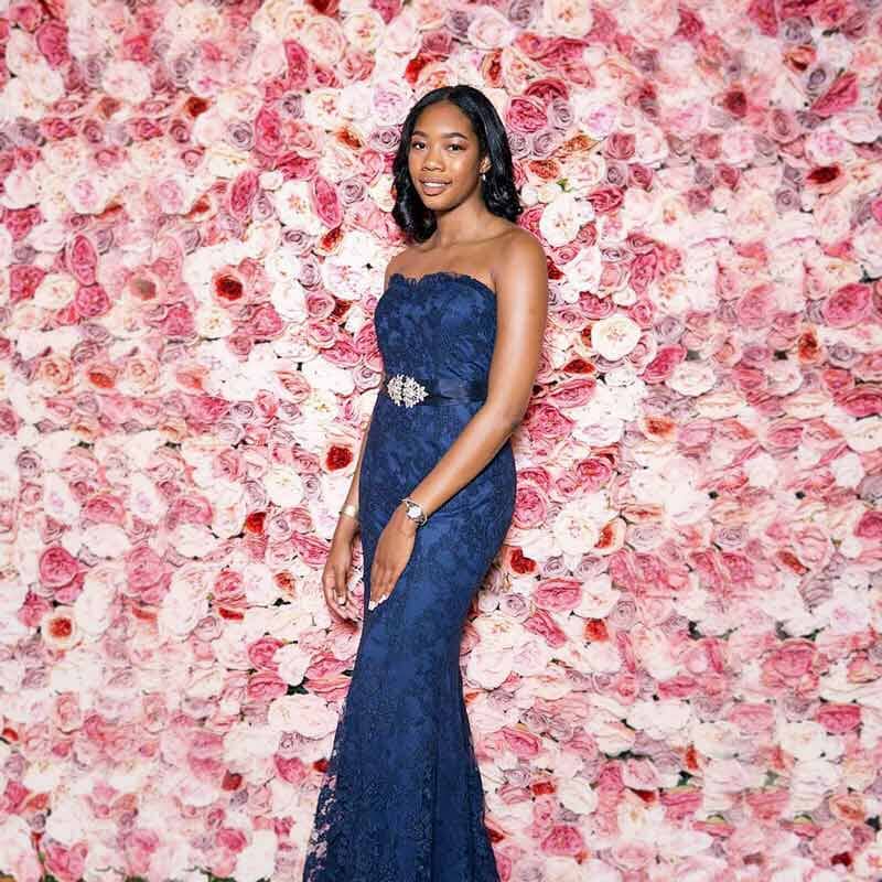 Classy Lace Evening Dress for Leaver's Ball • One Night Stand